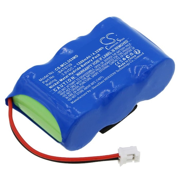 Bsc Preferred Micro Medical MicroLoop 3535 Spirometer Medical Replacement Battery CS-MCL353MD - main